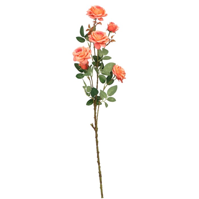 Kwiat sztuczny róża 69cm ASC25037