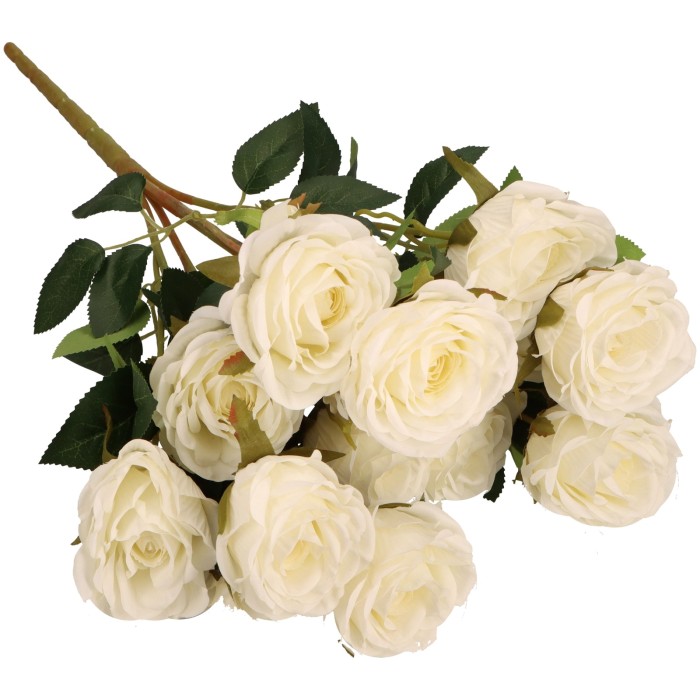 Kwiat bukiet róża 15 główek 58 cm ASC28177-MIX