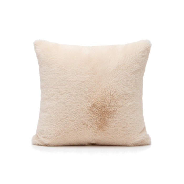 Poszewka futerkowa 45x45 cm kremowa AST232651-1