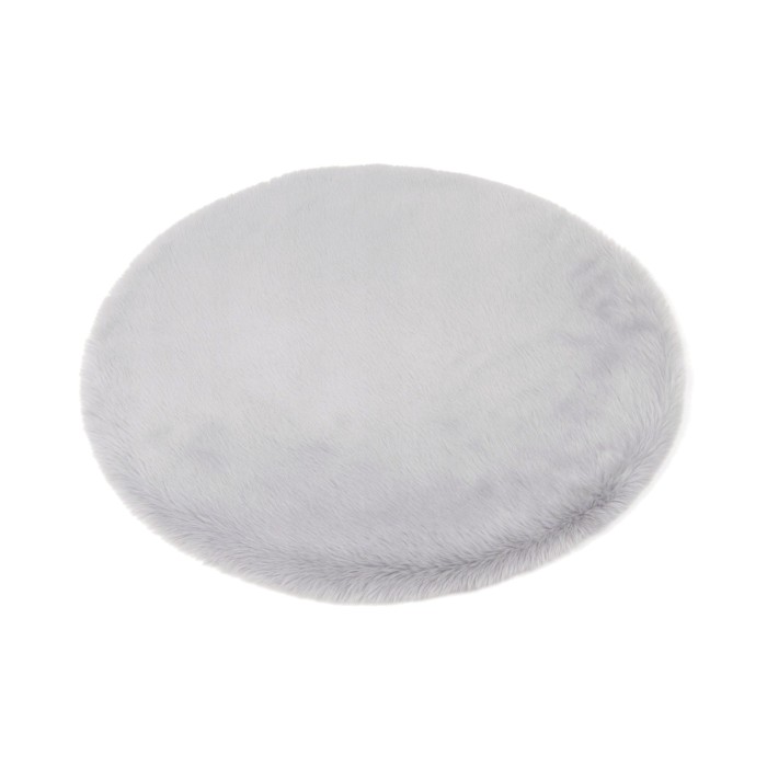 Dywanik okrągły śr. 100 cm jasnoszary AST232736-6