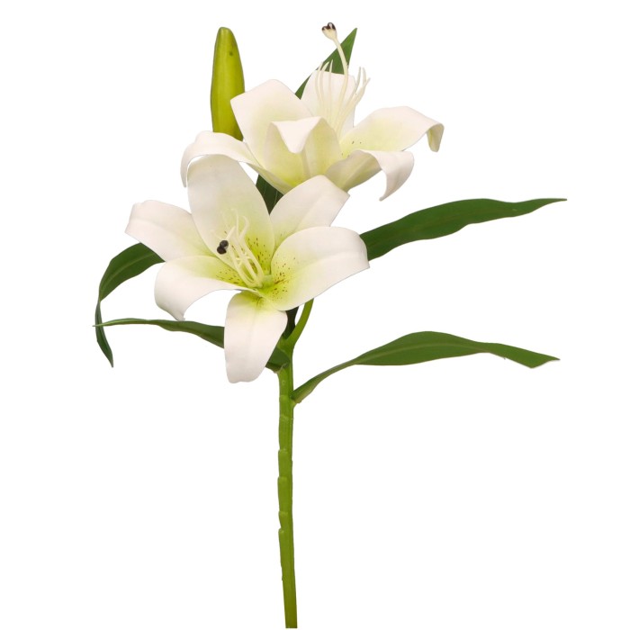 Kwiat sztuczny LILIA gałązka 36 cm ASC23459 – zdjęcie 2