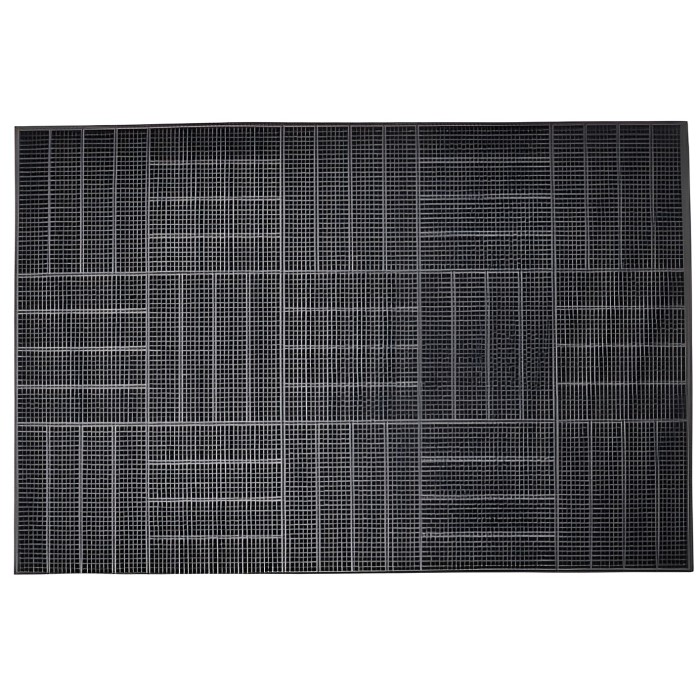 Wycieraczka pod drzwi gumowa 40x60 cm ASC23039