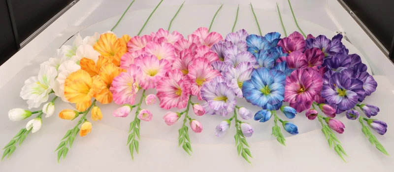 Kwiat sztuczny gałązka 80cm mix kolorów ASC28765-MIX