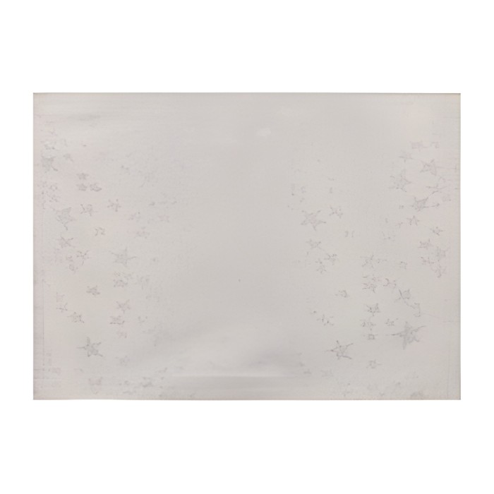Mata tekstylna na stół z motywem gwiazdek 30x45 cm ASC23103