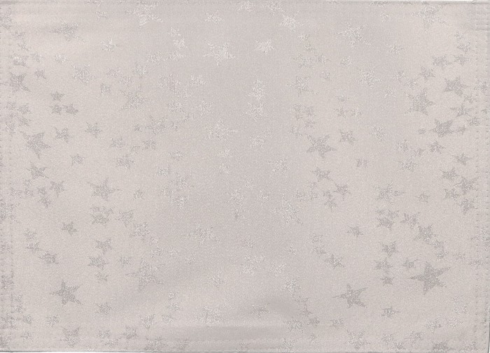 Mata tekstylna na stół z motywem gwiazdek 30x45 cm ASC23103