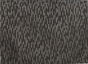 Podkładka na stół 33x45cm Stripe czarna ASC23100-3-SI