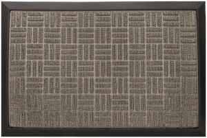 Wycieraczka pod drzwi gumowa 40x60cm oliwkowa ASC24636-1-SI