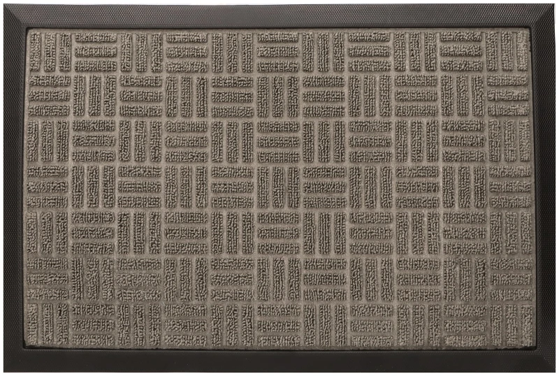 Wycieraczka pod drzwi gumowa 40x60cm oliwkowa ASC24636-1-SI