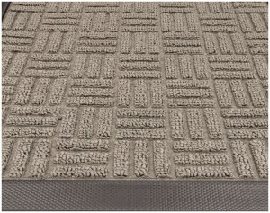 Wycieraczka pod drzwi gumowa 40x60cm oliwkowa ASC24636-1-SI
