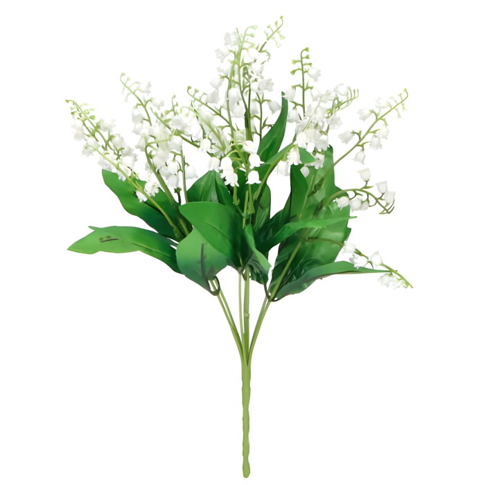 Kwiat sztuczny KONWALIA bukiet 40 cm AST22516