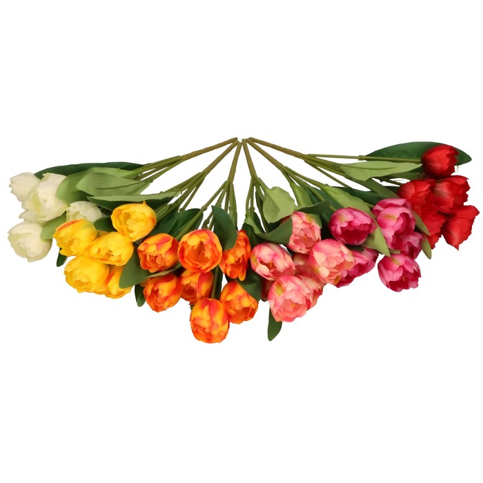 Bukiet sztucznych kwiatów TULIPANY 41cm ASC23494 – zdjęcie 2