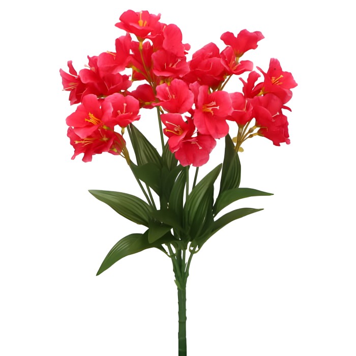 Bukiet sztucznych kwiatów AZALIA 45cm ASC20424-MIX – zdjęcie 2