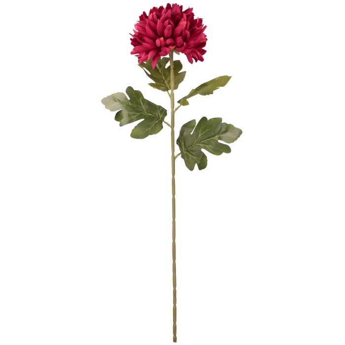 Kwiat sztuczny Chryzantema gałązka 75cm ASC21837-46 – zdjęcie 2