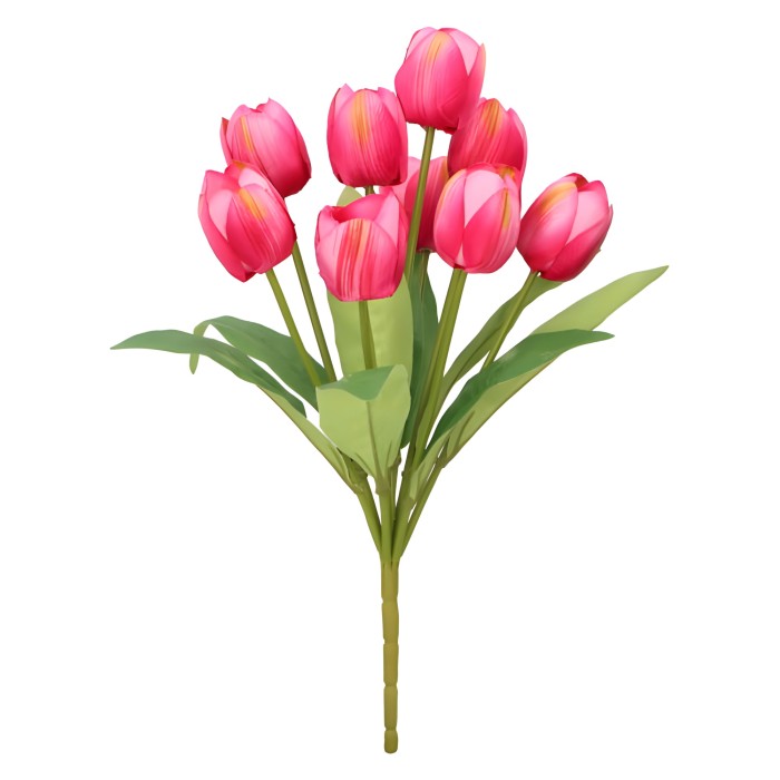 Kwiat sztuczny TULIPAN bukiet 44cm ASC23490-6