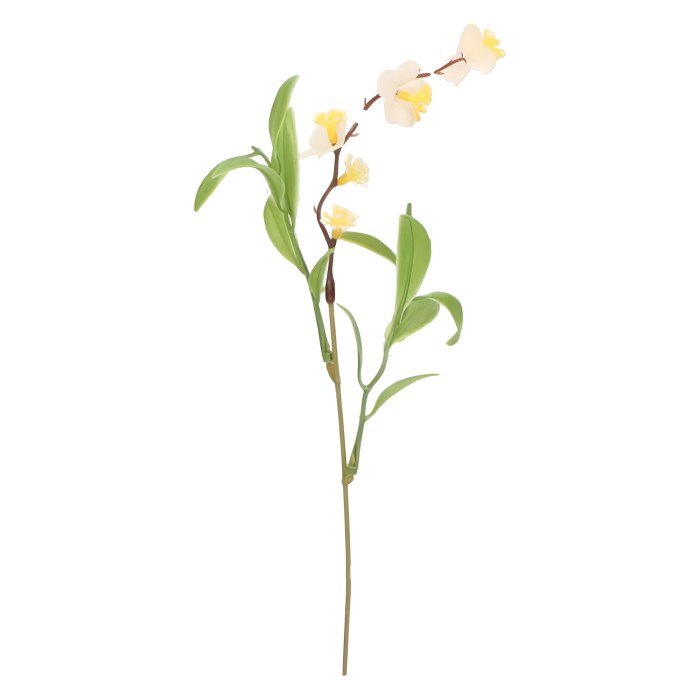 Kwiat sztuczny Forsycja gałązka 39cm ASC24109-1