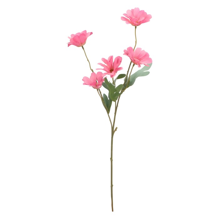 Kwiat sztuczny margaretki gałązka  53cm ASC23317-5