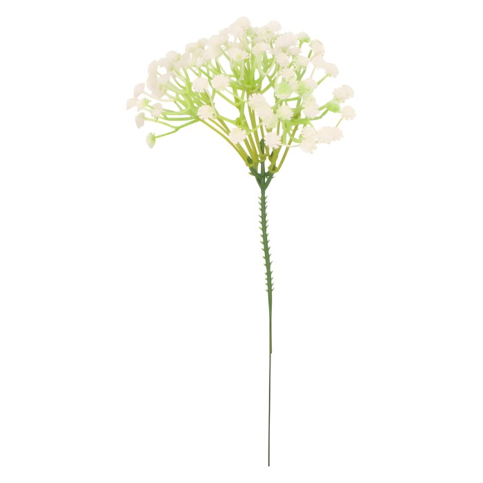 Gipsówka gałązka sztuczna wys. 25 cm ASC27461, biały