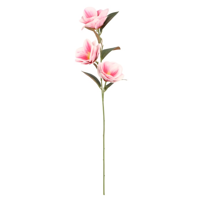Magnolia silikonowa różowa 80 cm. ASC240644