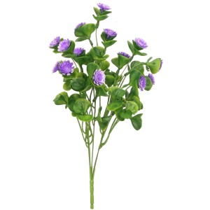 Kalanhoe bukiet sztuczny wys. 40 cm, fioletowy