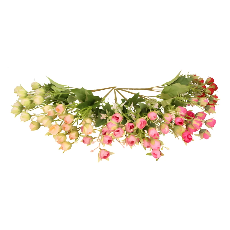 Róża bukiet sztuczny wys. 33 cm mix 6 kolorów