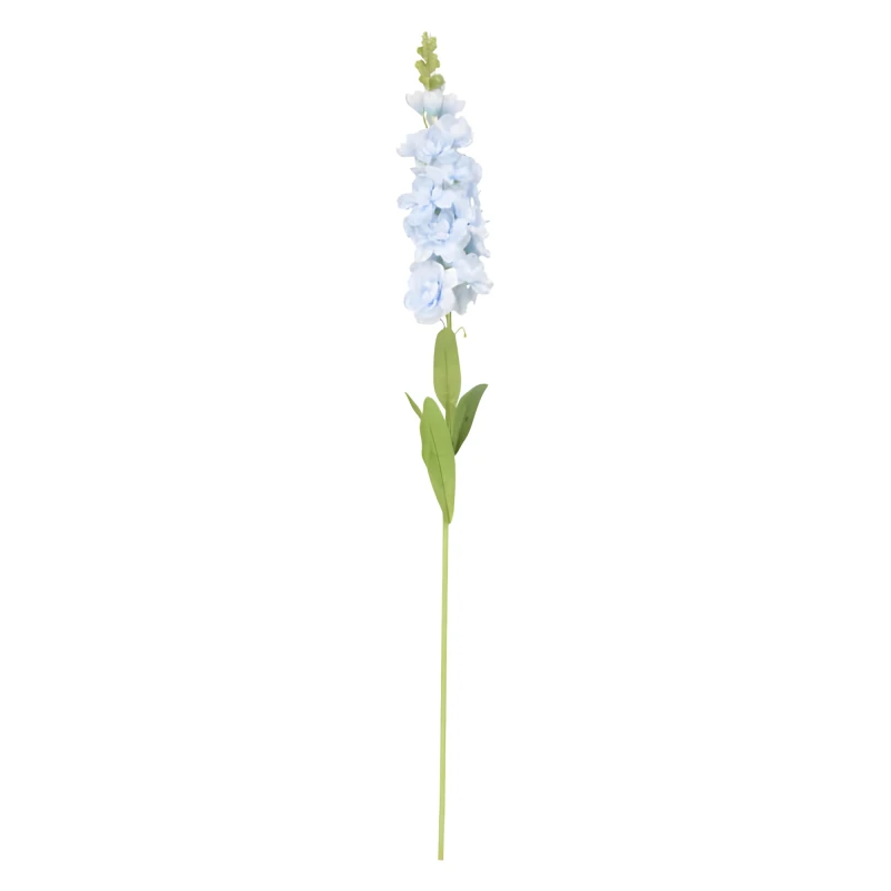 Ostróżka gałązka sztuczna wys. 83 cm, jasno niebieska