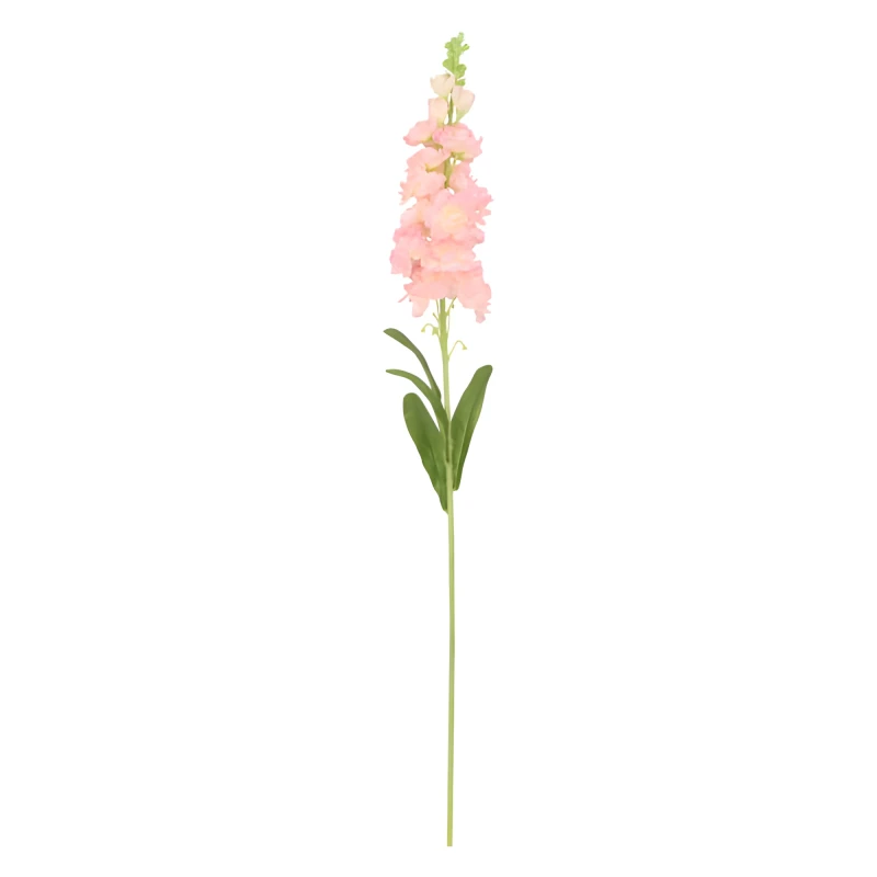 Ostróżka gałązka sztuczna wys. 83 cm, jasno różowy