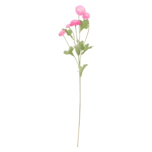Goździk gałązka sztuczna wys. 60 cm, różowy