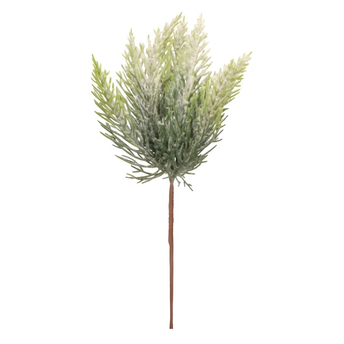 Gałązka świąteczna ośnieżona 30 cm ASC26611