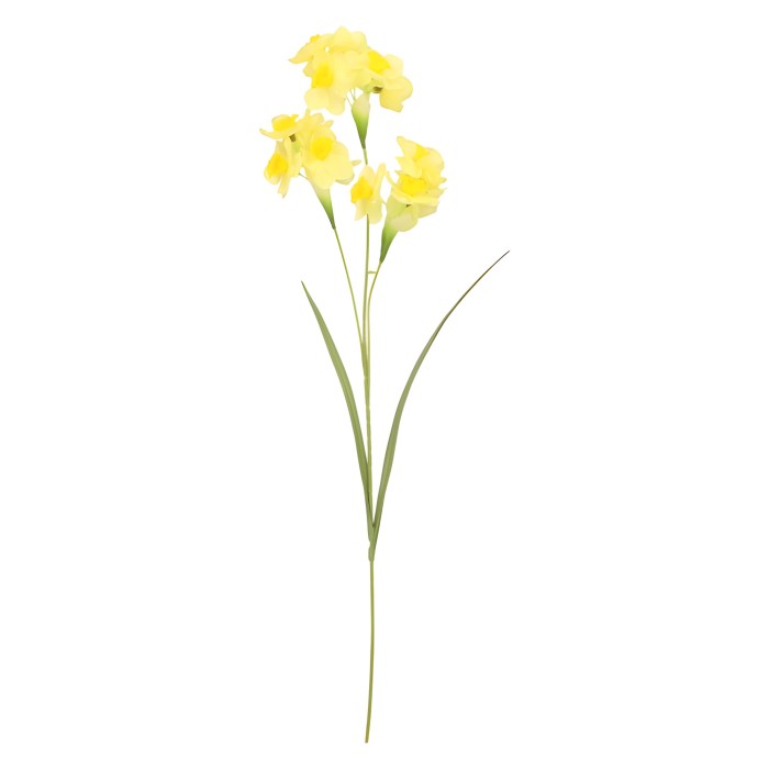 Żonkil gałązka 65 cm mix 3 kolorów ASC27810