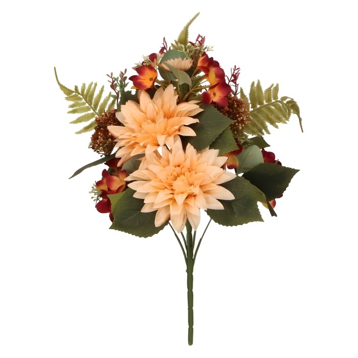 Bukiet sztucznych kwiatów jesiennych 45 cm ASC240113-3