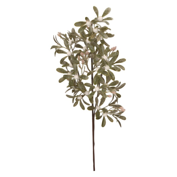Gałązka świąteczna jemioła 68cm ASC26693