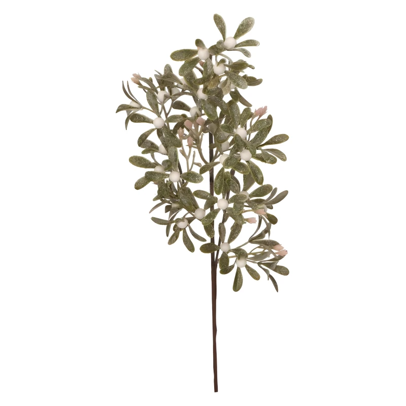 Gałązka świąteczna jemioła 68cm ASC26693