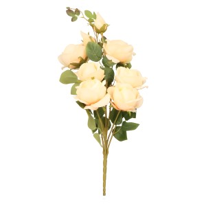 Kwiat sztuczny gałązka róż 67cm ASC27678