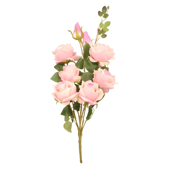 Kwiat sztuczny gałązka róż 67cm ASC27678