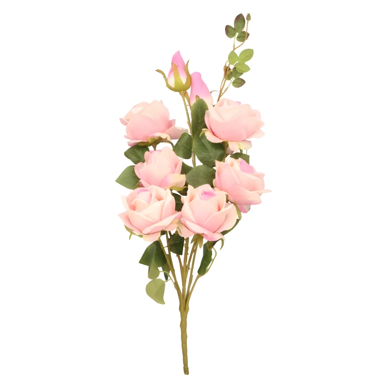 Kwiat sztuczny gałązka róż 67cm ASC27678