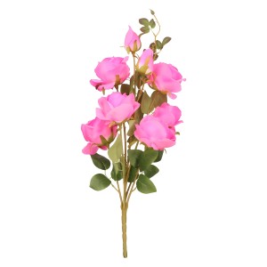 Kwiat sztuczny gałązka róż 67cm ASC27678