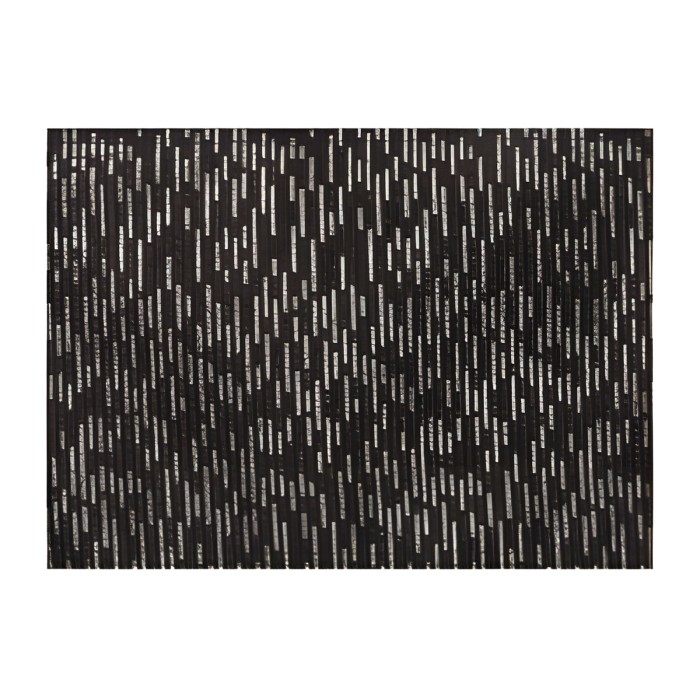 Podkładka na stół 33x45cm Stripe czarna ASC23100-3-SI
