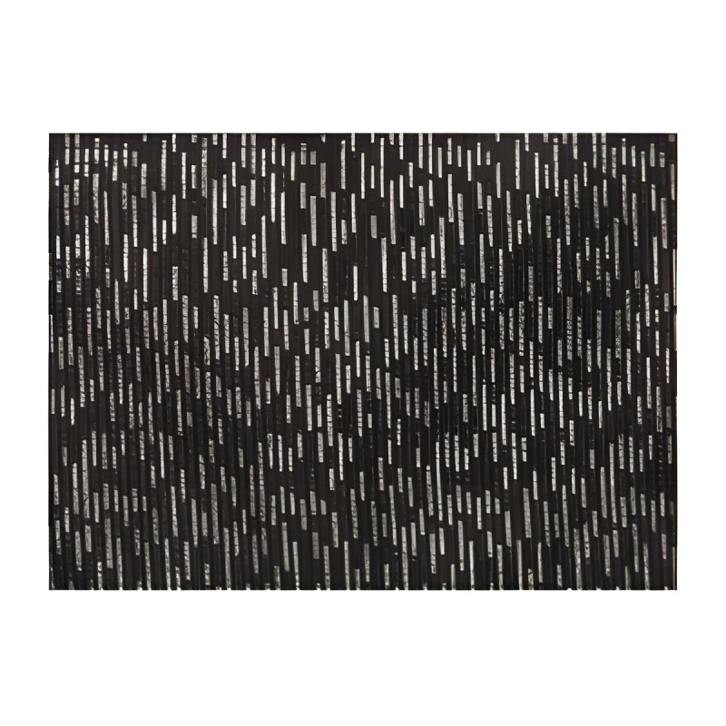 Podkładka na stół 33x45cm Stripe czarna ASC23100-3-SI
