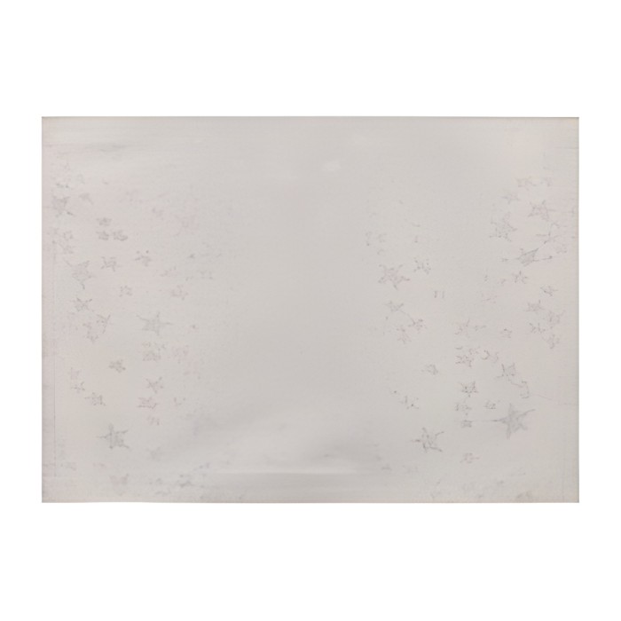 Podkładka na stół 33x45cm w gwiazdki szara ASC23103-2-SI
