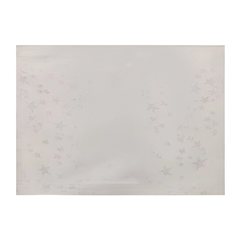 Podkładka na stół 33x45cm w gwiazdki szara ASC23103-2-SI