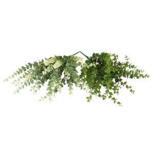 Roślina sztuczna eukaliptus pęk 40cm mix odcieni zieleni ASC24173-MIX