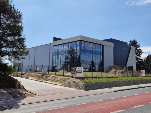 Astek head office and showroom hall